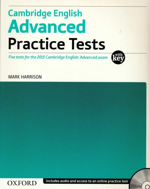 Cambridge English: Advanced Practice Tests with Answer Key and Audio CDs Pack