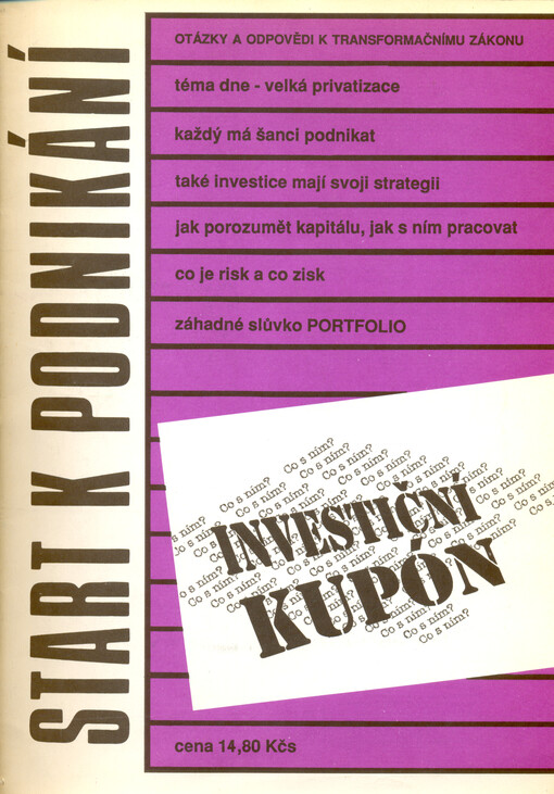 Start k podnikání VI: Otázky a odpovědi k transformačnímu zákonu