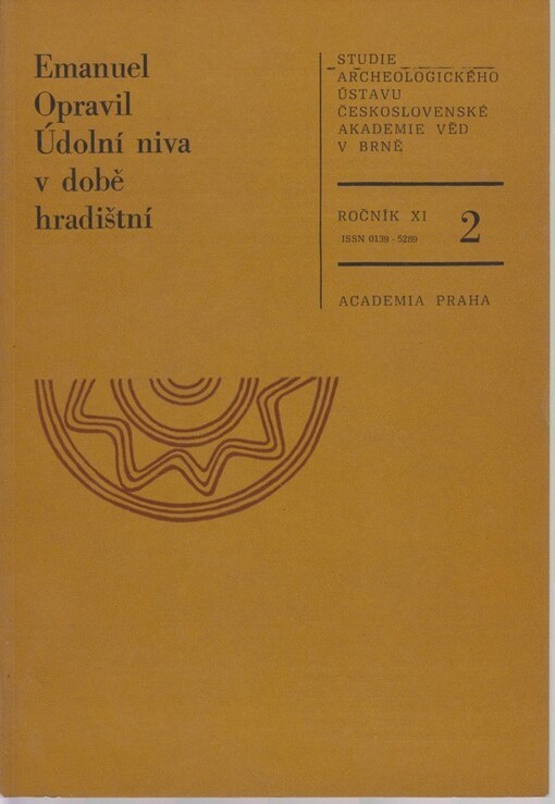 Údolní niva v době hradištní :ČSSR - povodí Moravy a Poodří