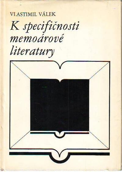 K specifičnosti memoárové literatury