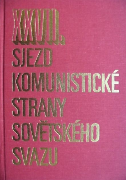 XXVII. sjezd Komunistické strany Sovětského svazu :25. února - 6. března 1986