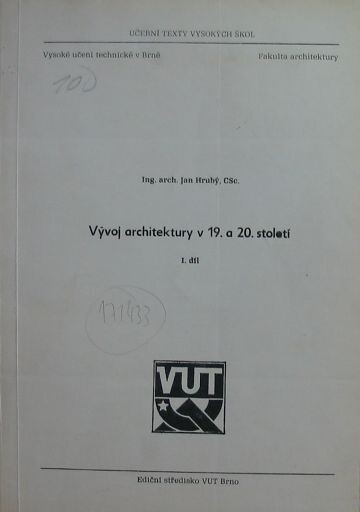 Vývoj architektury v 19. a 20. století.Díl 1