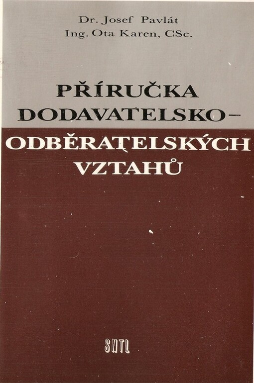 Příručka dodavatelsko-odběratelských vztahů