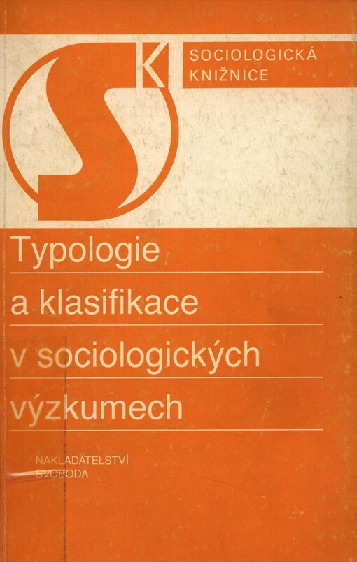 Typologie a klasifikace v sociologických výzkumech