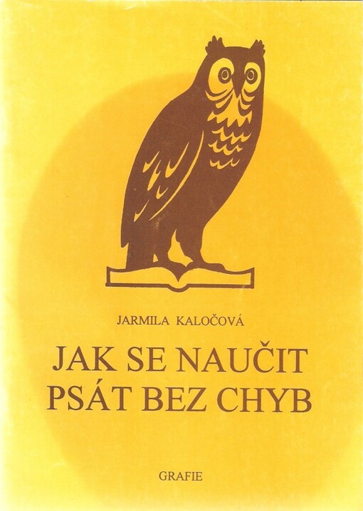 Jak se naučit psát bez chyb :praktická příručka
