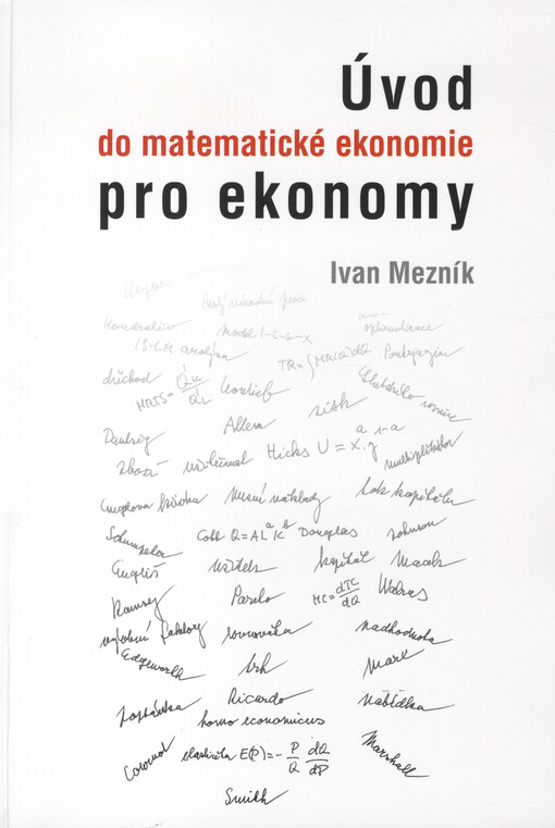 Úvod do matematické ekonomie pro ekonomy