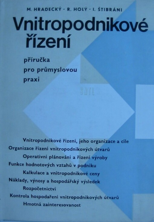 Vnitropodnikové řízení: příručka pro průmyslovou praxi