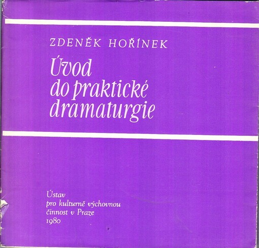 Úvod do praktické dramaturgie