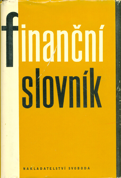 Finanční slovník