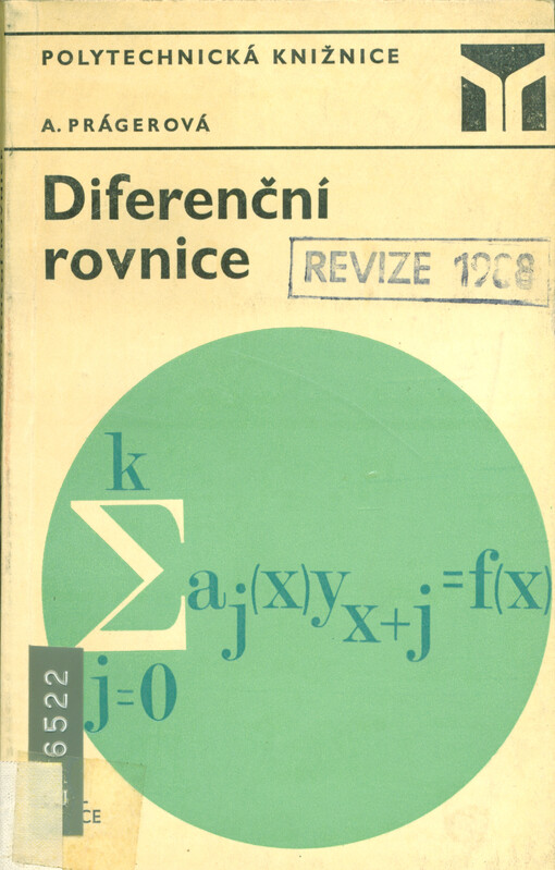 Diferenční rovnice