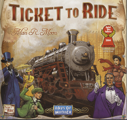 Ticket to ride : vlakové dobrodružství napříč Amerikou   