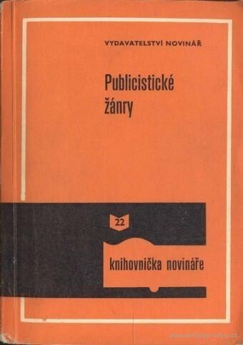 Publicistické žánry