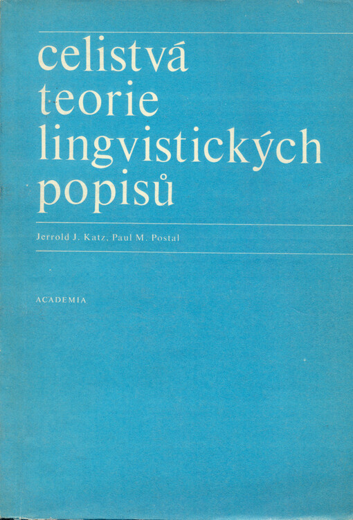 Celistvá teorie lingvistických popisů