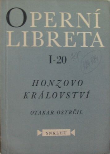 Honzovo království :hudební hra o 7 obrazech s prologem podle námětu Lva Nikolajeviče Tolstého na text Jiřího Mařánka
