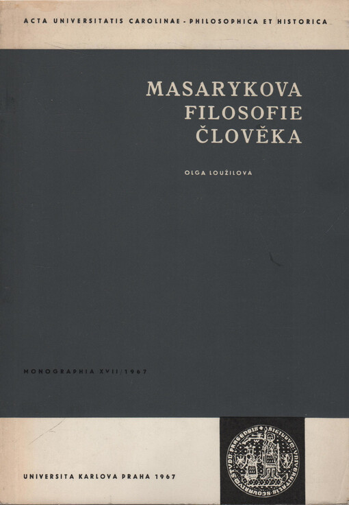Masarykova filosofie člověka