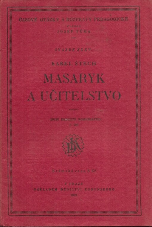 Masaryk a učitelstvo