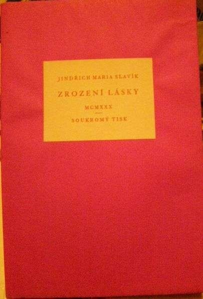 Zrození lásky :básně prosou