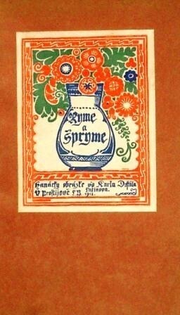 Rýme a šprýme :Hanácky obrázke ve verších