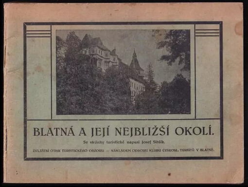 Blatná a její nejbližší okolí