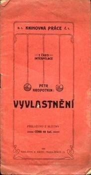 Vyvlastnění :z části interpelace poslance Choce a soudruhů