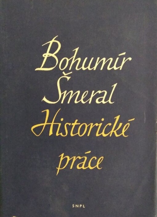 Historické práce 1908-1940