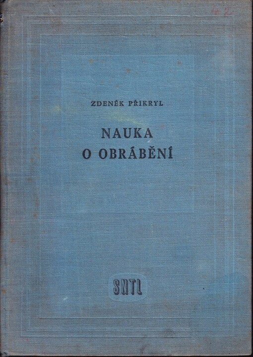 Nauka o obrábění
