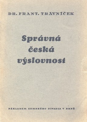 Správná česká výslovnost