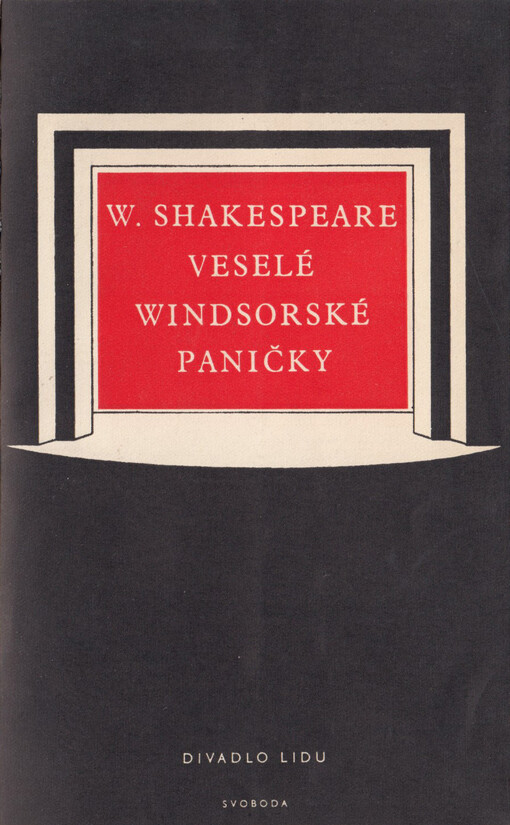 Veselé windsorské paničky: Komedie