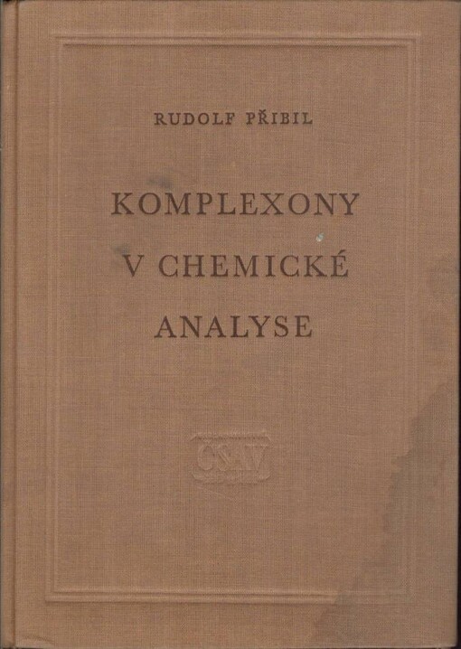 Komplexony v chemické analyse