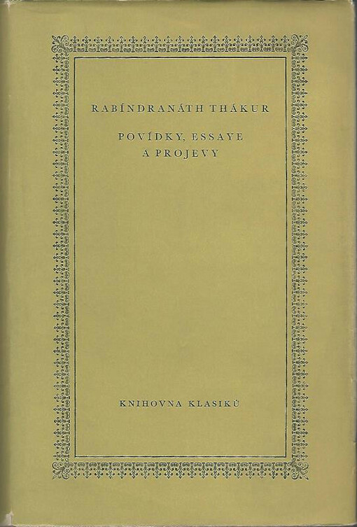 Povídky, essaye a projevy