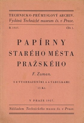 Papírny Starého města pražského