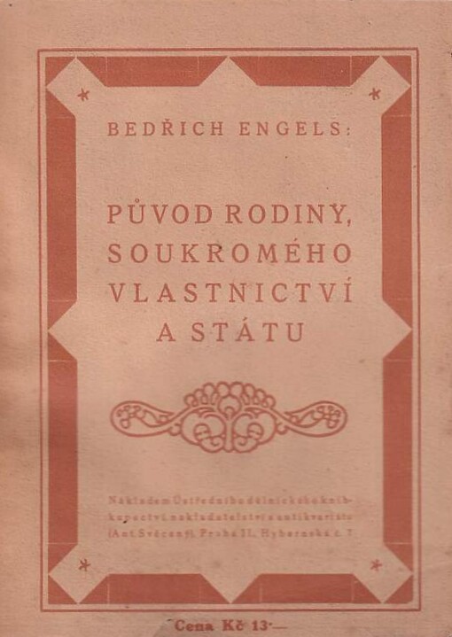 Původ rodiny, soukromého vlastnictví a státu