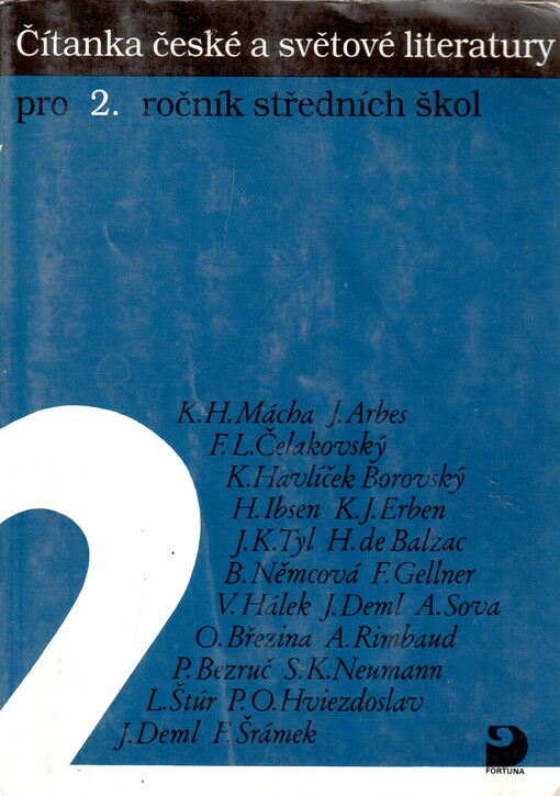 Čítanka české a světové literatury 2 pro 2. ročník středních škol: (19.stol.a začátek 20.stol.)