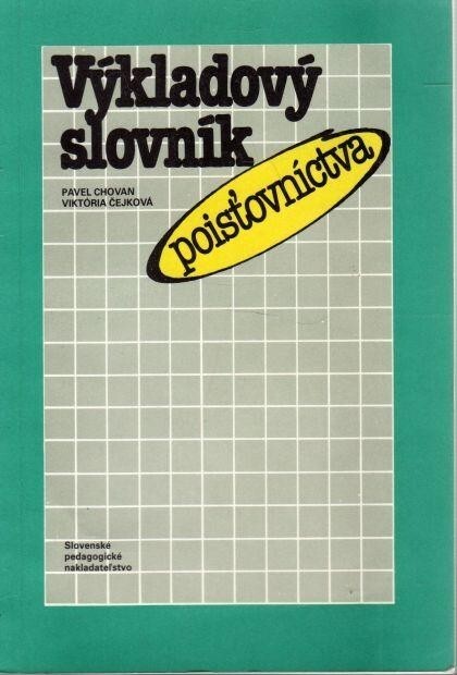 Výkladový slovník poisťovnictva