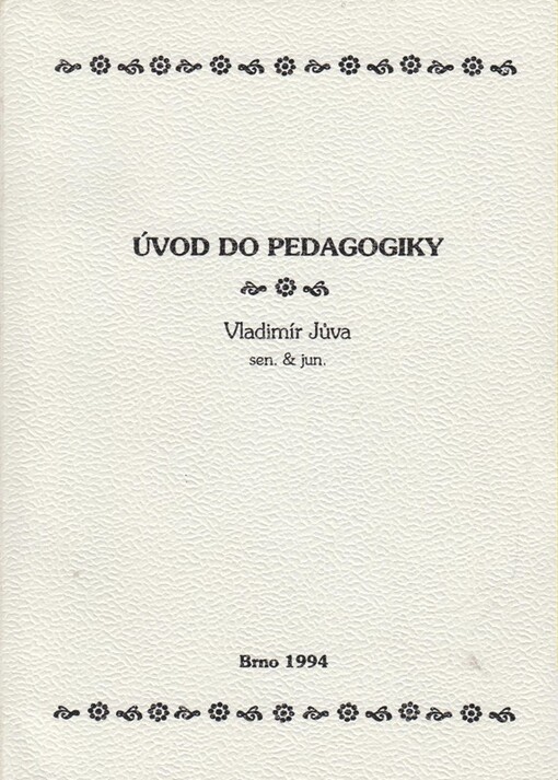 Úvod do pedagogiky