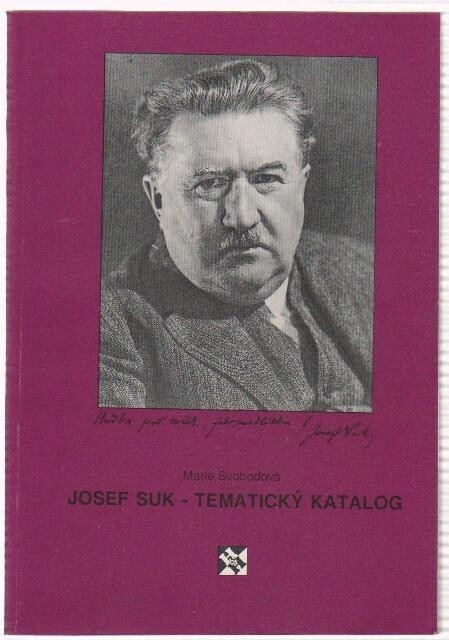 Josef Suk - tematický katalog