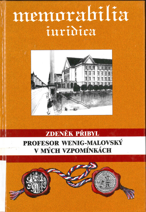 Profesor Wenig-Malovský v mých vzpomínkách