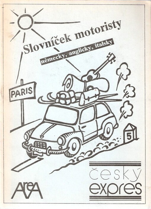 Slovníček motoristy :německy, anglicky, italsky