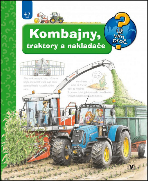 Kombajny, traktory a nakladače