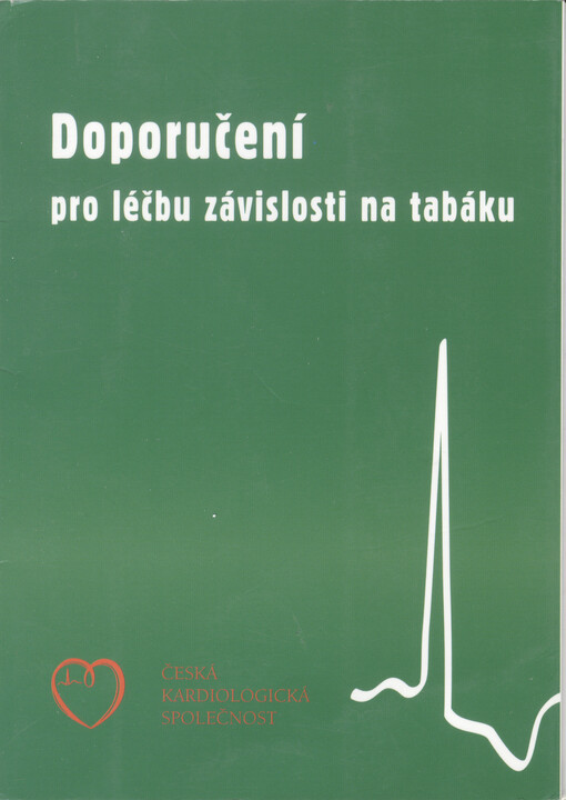 Doporučení pro léčbu závislosti na tabáku :kapesní verze