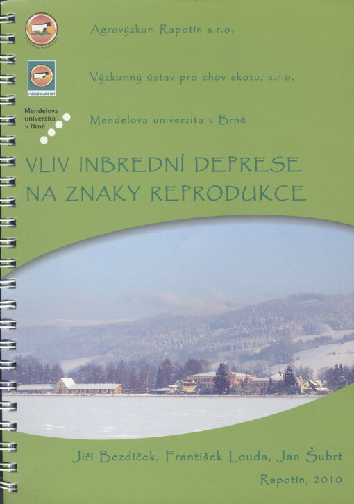 Vliv inbrední deprese na znaky reprodukce