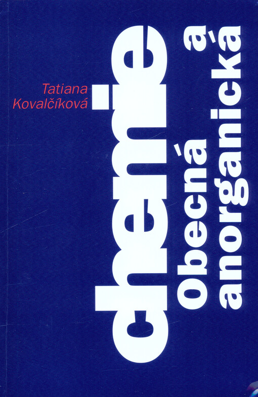 Obecná a anorganická chemie, 4., upr. vyd.