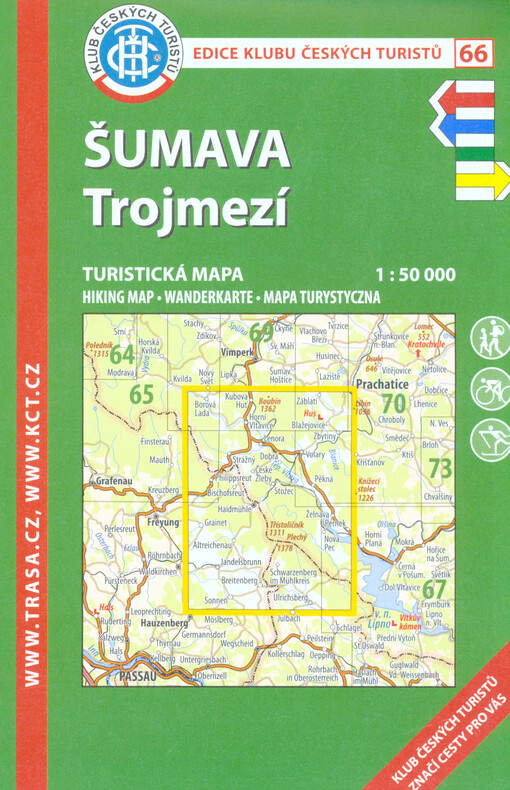 Šumava - Trojmezíturistická mapa 1:50 000, 7. vyd.