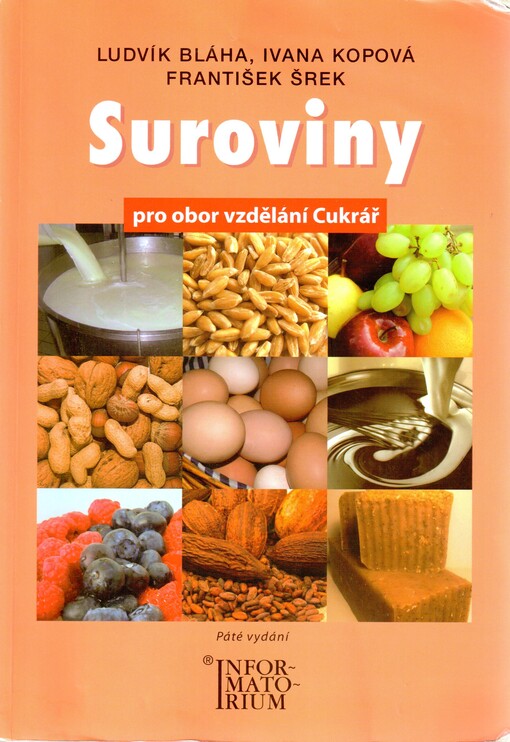 Suroviny pro obor vzdělání Cukrář