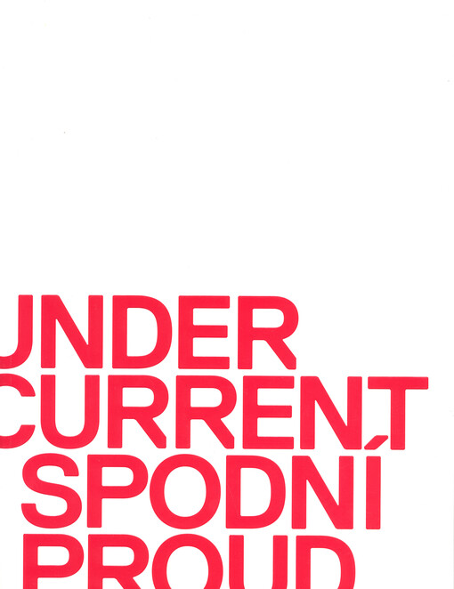 Undercurrent = Spodní proud : 7.5-16.8.2009 Galerie Rudolfinum : Jiří Straka, Martin Eder, Jonathan Meese, Josef Bolf : [katalog výstavy