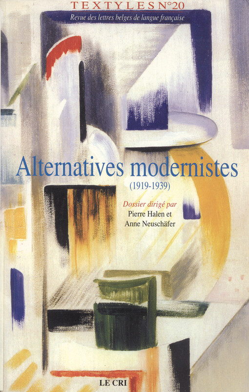 Alternatives modernistes, (1919-1939)    