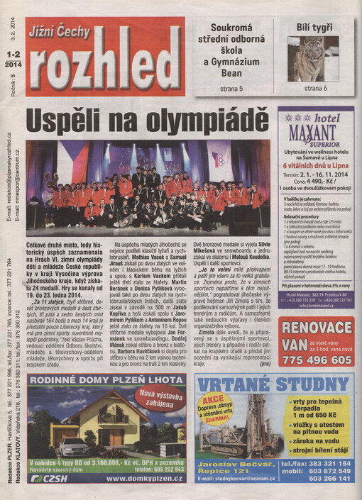 Rozhled :jižní Čechy