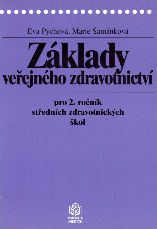Základy veřejného zdravotnictví pro 2. ročník středních zdravotnických škol