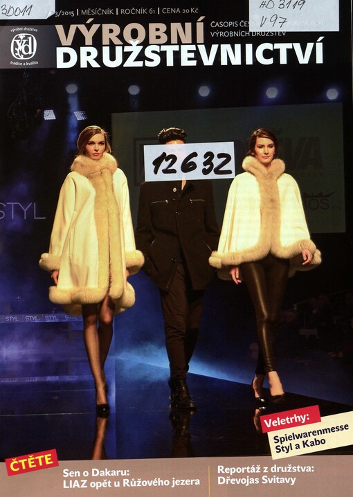 Výrobní družstevnictví : časopis českých a moravských výrobních družstev