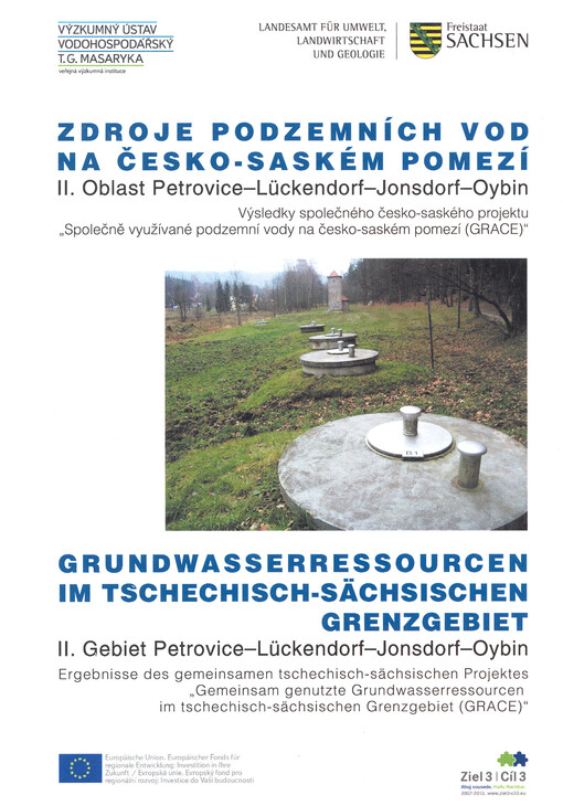 Zdroje podzemních vod na česko-saském pomezí =Grundwasserressourcen im Tschechisch-sächsischen Grenzgebiet, 2. díl